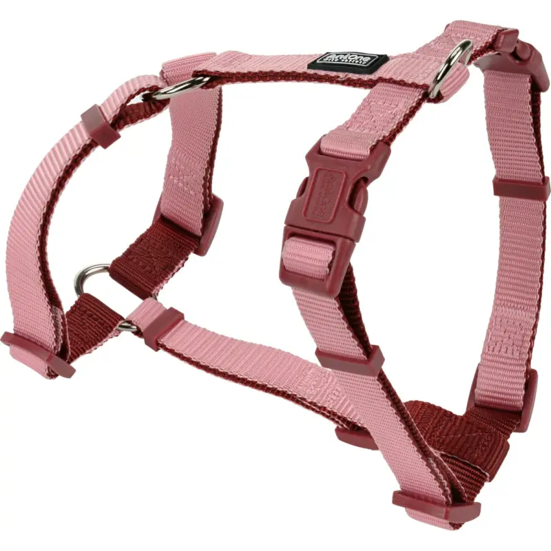 Vente Flash AniOne Harnais en nylon classique rose M