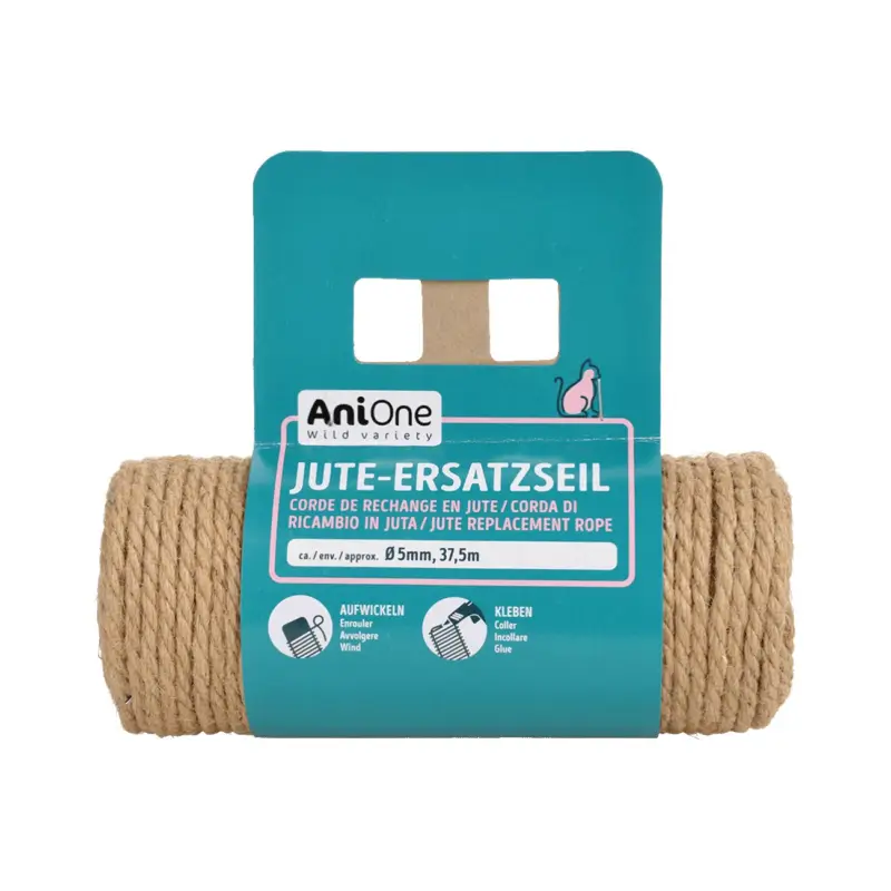 Achat Immédiat AniOne Corde de rechange en jute 37,5 m