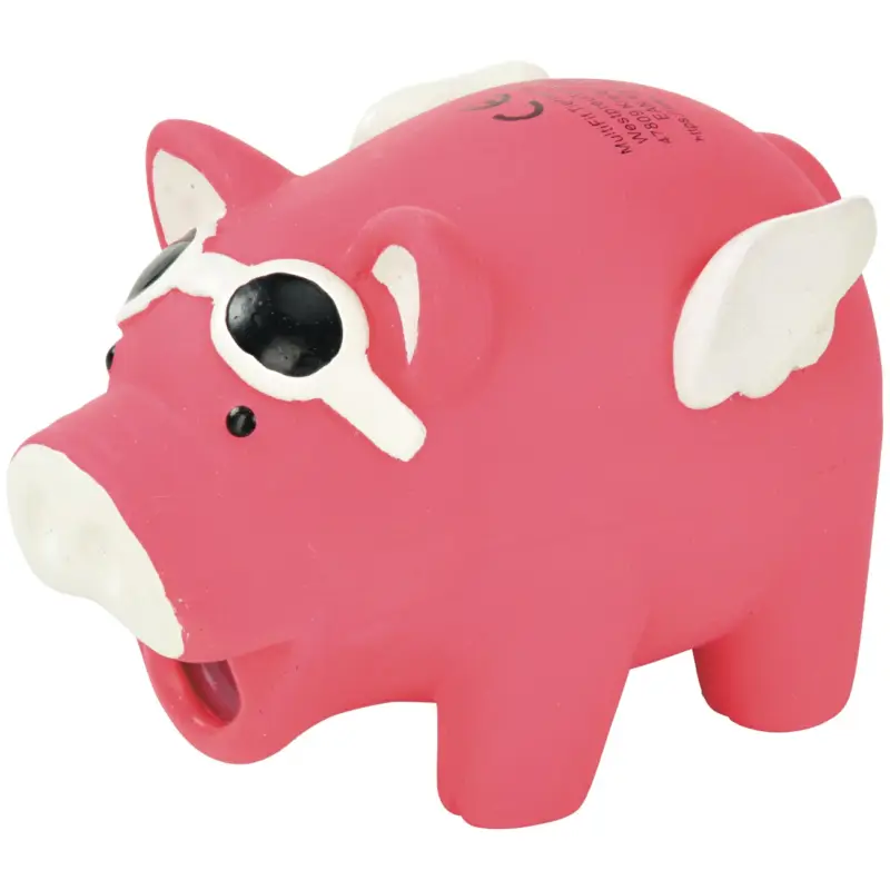 Expédié Aujourd&rsquo;hui FIT+FUN jouet pour chien cochon en latex