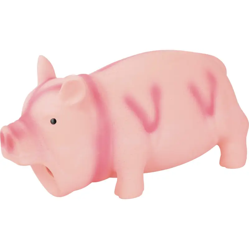 FIT+FUN jouet pour chien cochon en latex L Haute Qualité
