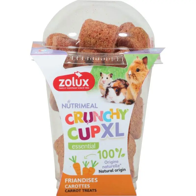 CRUNCHY MEAL CUP XL CAROTTE 110gr Satisfait Ou Remboursé