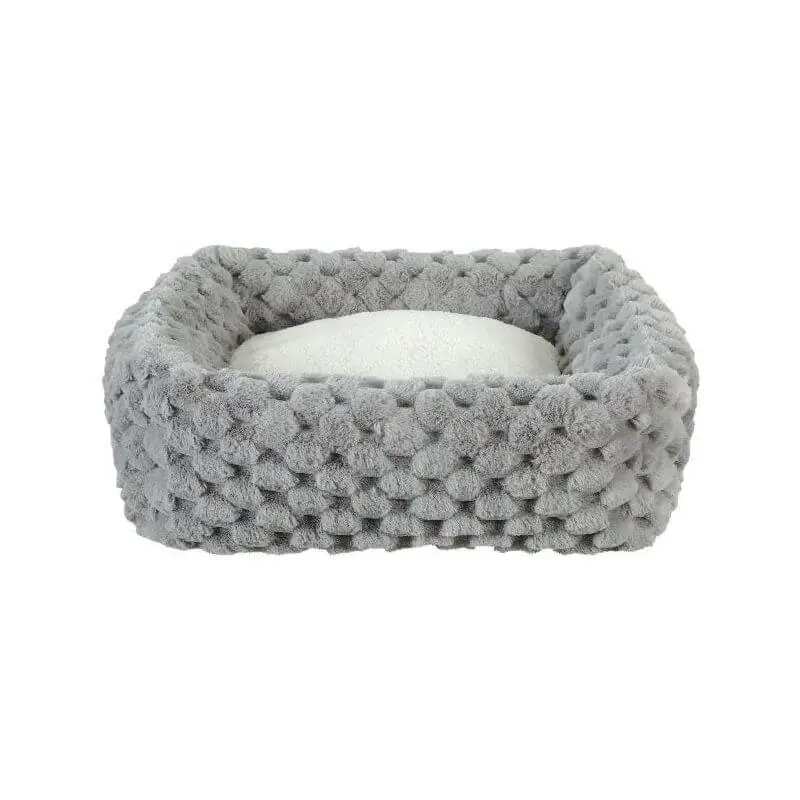 CORBEILLE CARREE XL ABELHA GRISE Vente Flash