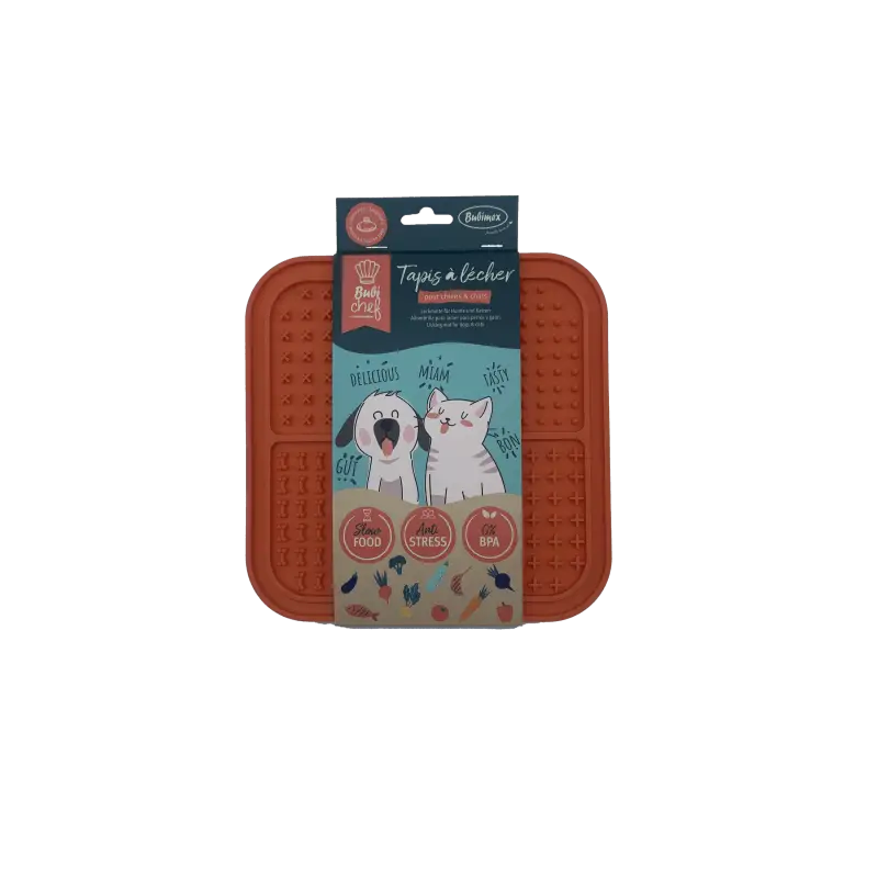 Réduction TAPIS A LECHER BUBICHEF LICKONE ORANGE