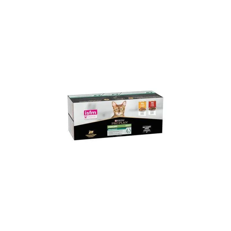 PROPLAN ADULTE STERILISE BOEUF POULET 40x85gr Dernière Chance