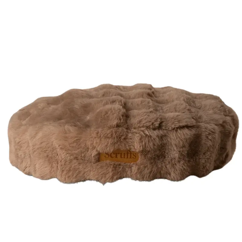 Petit Prix Scruffs Alpine Round Pet Cushion (S) 50cm Taupe