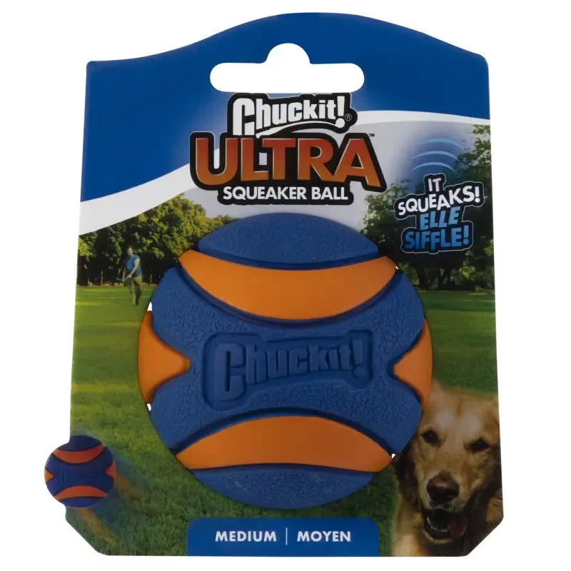 CHUCKIT! ULTRA SQUEAKER BALL MEDIUM Acheter En Ligne