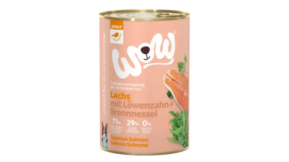 Boîtes Chien – Wow Adult Saumon – 400 gr Authentique