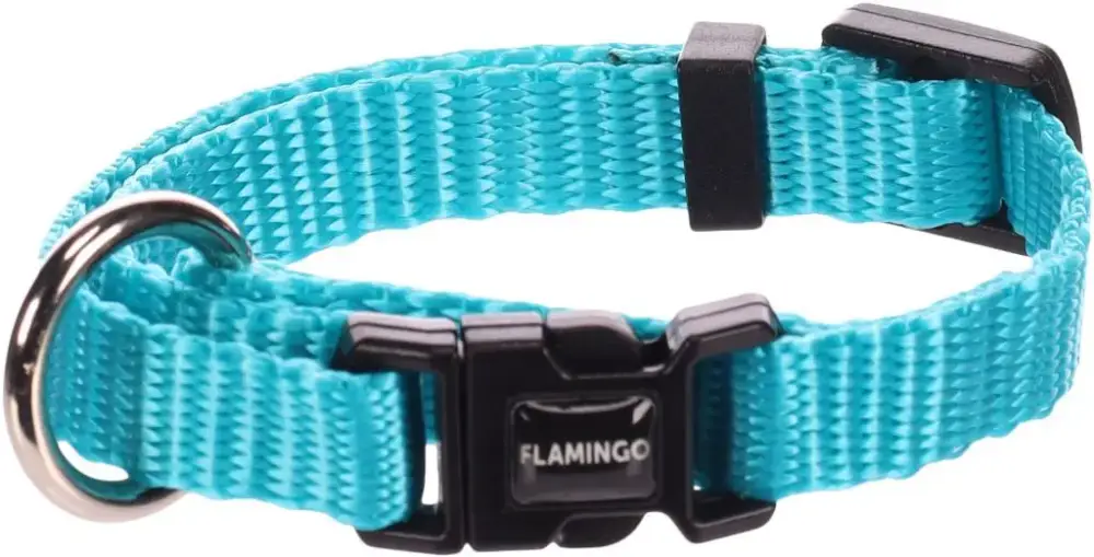 Commande En Gros Collier Chien – Flamingo Collier nylon Ziggi XXS Turquoise – 15 / 25 x 1 x 0,2 cm