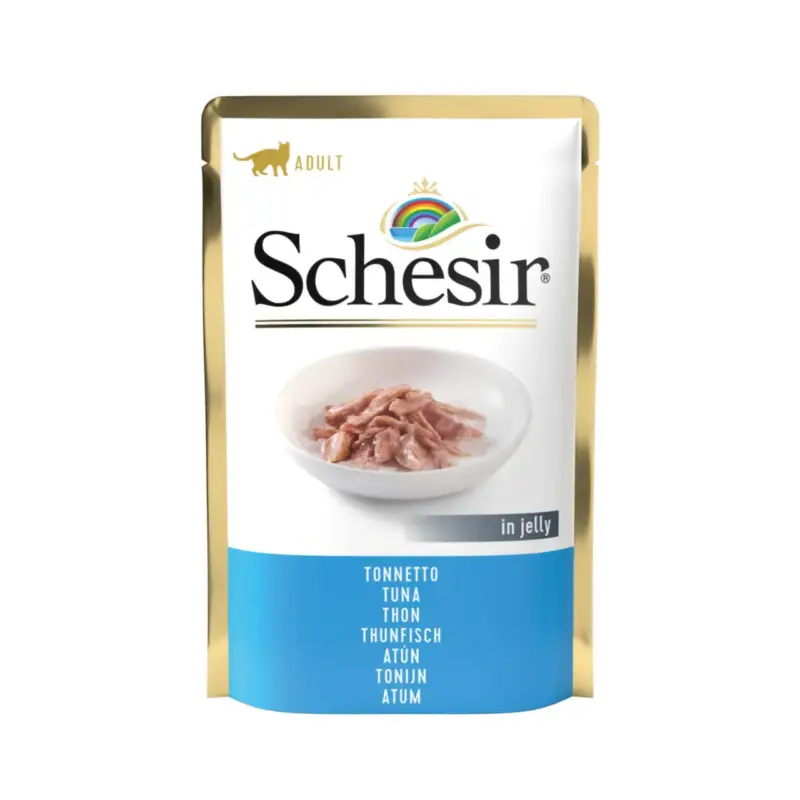 Réduction Sachet Chat – Schesir Thon en gelée – 85 gr