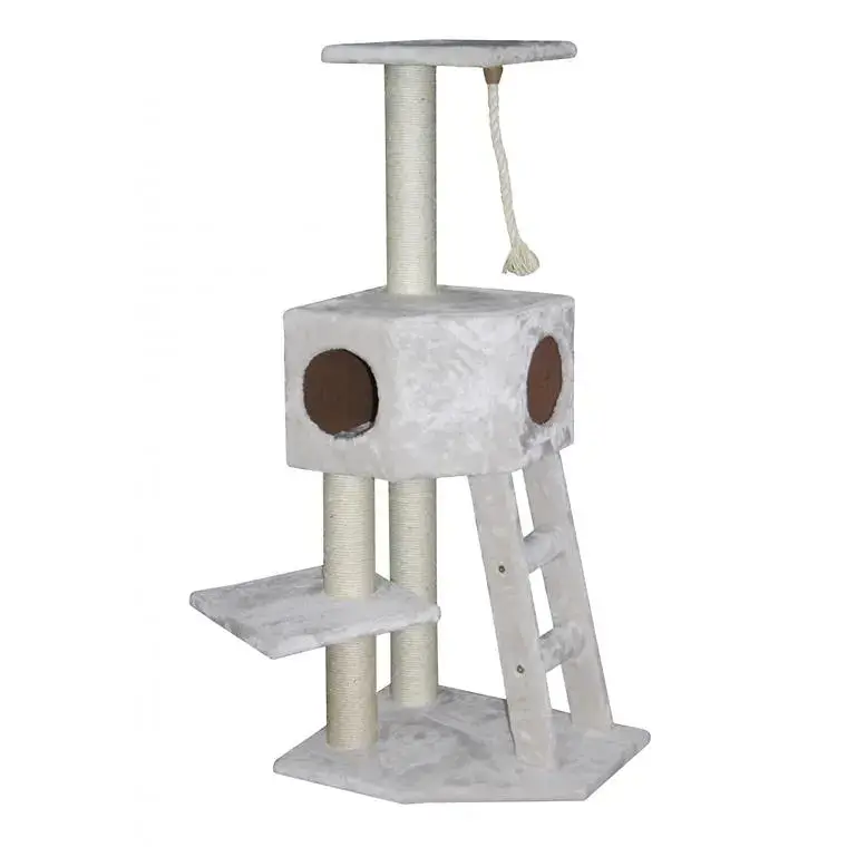 Habitat Chat – Arbre à Chat Classic Rover coloris beige – Hauteur 120 cm Meilleure Vente
