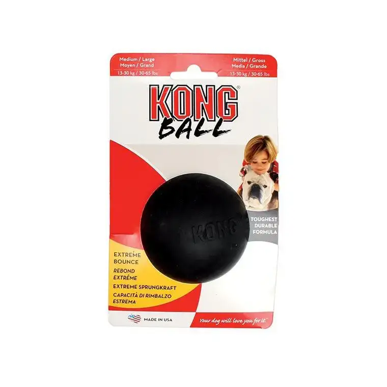 Produit De Marque Jouet Chien – KONG® Balle Classic Xtrem Noir – Taille M/L