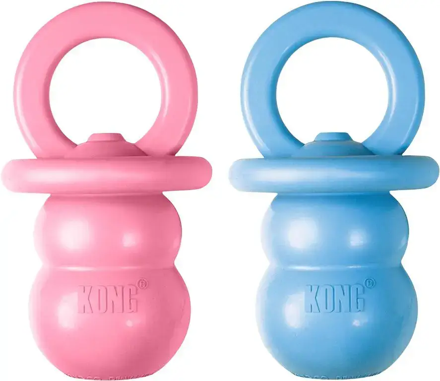Jouet Chien – KONG® Sucette Puppy Multicolore – Coloris Aléatoire Super Prix