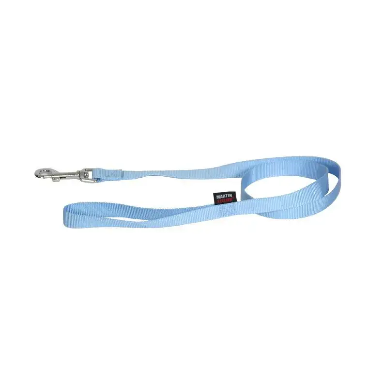 Quantité Limitée Laisse Nylon Uni pour chat coloris bleu – 120 cm