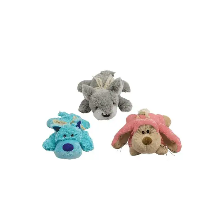 Jouet Chien – KONG® Peluche Cozie Pastel Multicolore – 10 x 21 x 22 cm – Modèle Aléatoire Retour Gratuit