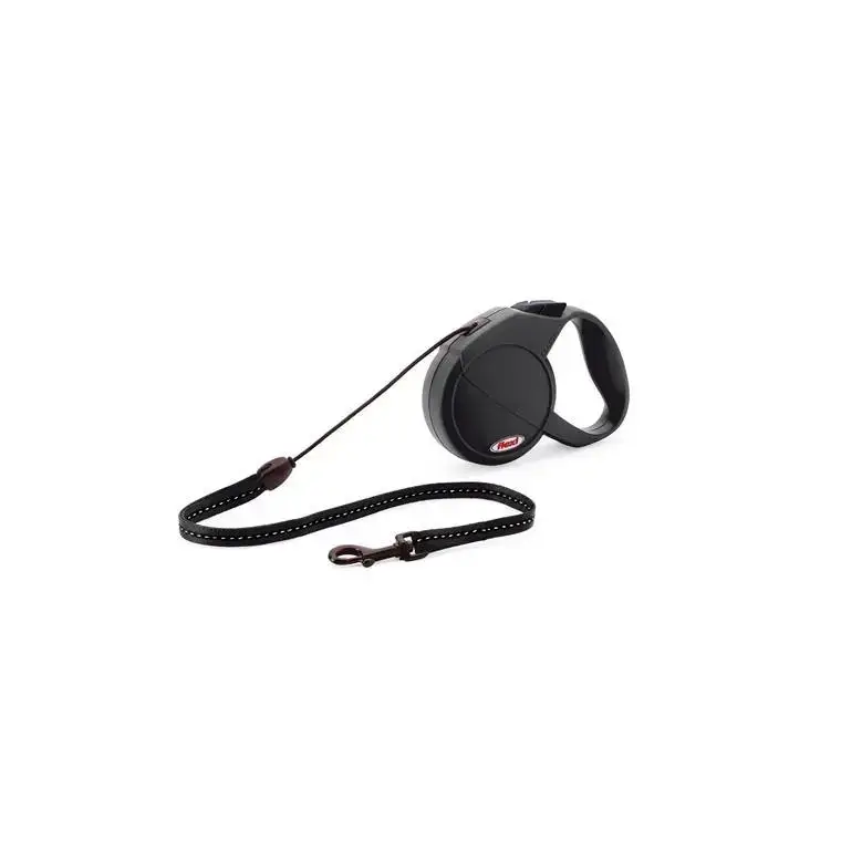 Laisse enrouleur Flexi Classic Basic 1 noire 5 m Offre Limitée