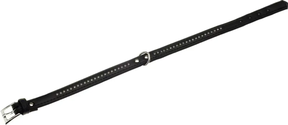 Collier Chien – Flamingo Collier Monte Carlo Noir – 28/33 x 1,4 x 0,2 cm Affaire À Saisir