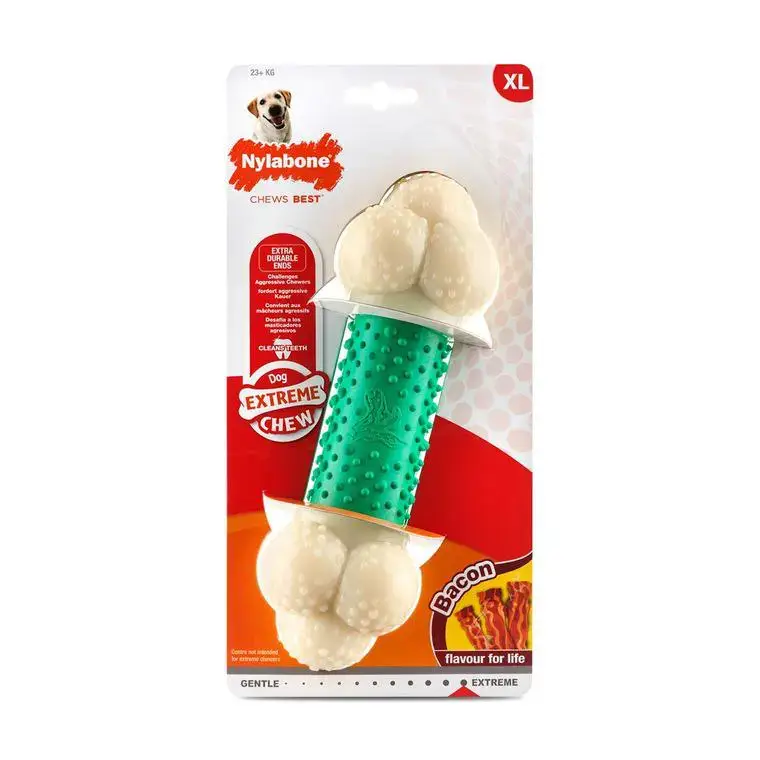 Jouet Chien – Nylabone Double Action XL Nouvelle Collection