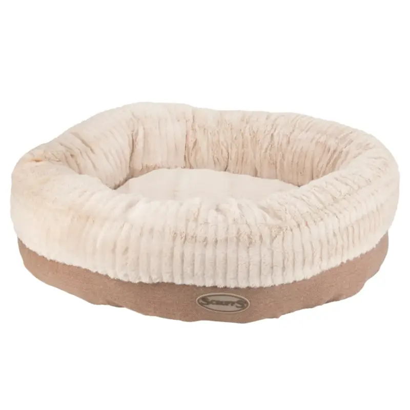 Couchage – Scruffs Corbeille Ronde Ellen Beige – Taille M Authentique