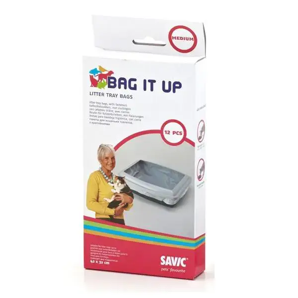 Top Vente Sacs à Litière Bag it up – Taille Medium x12