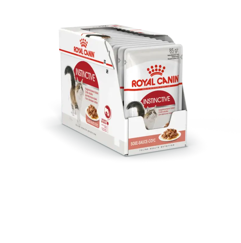 Livraison Express Boîtes Chat – Royal Canin Sachet Sauce Instinctive– 12 x 85 g