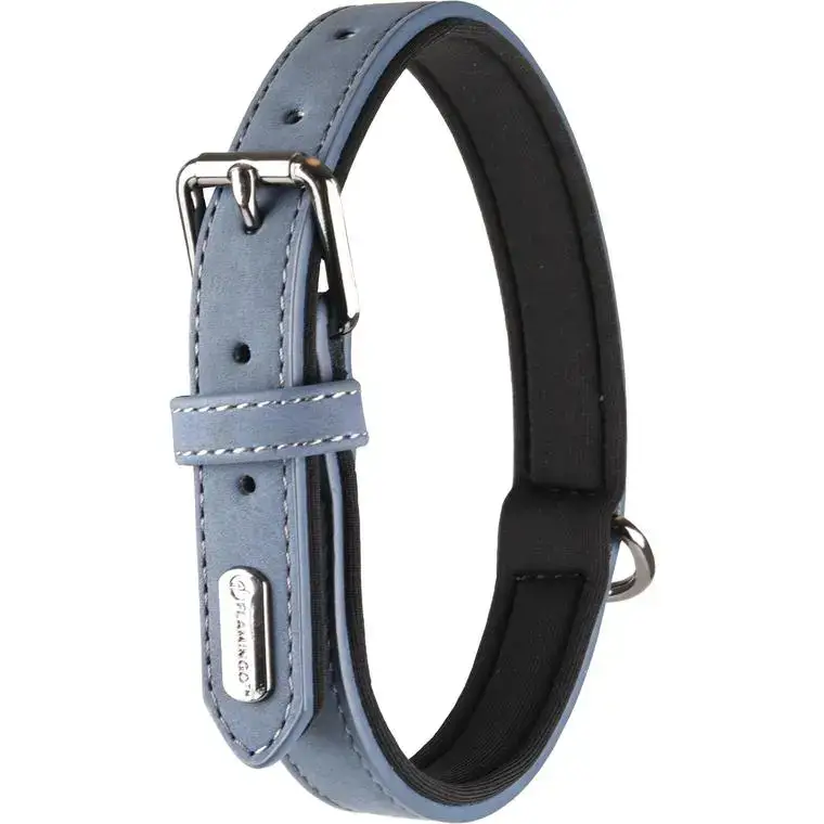 Collier Chien – Flamingo Collier Delu Bleu – 20/25 x 1 x 0,5 cm Remise