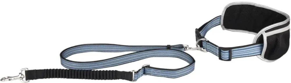 Dernier Modèle Laisse Chien – Flamingo Kit joggeur Bleu – 155 / 250 cm