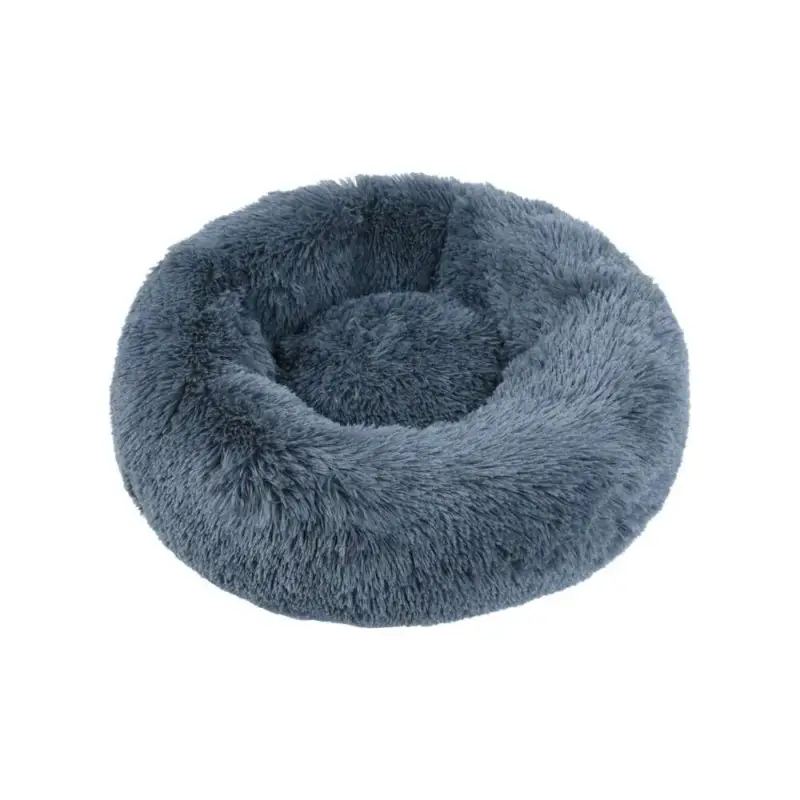 Corbeille Chien ronde moelleuse grise – Ø 50 cm Vente Directe