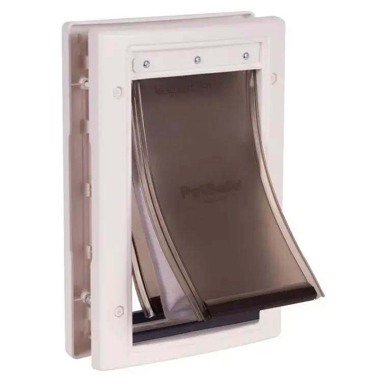 Chatière Climat Medium chien 2 positions – blanc – PetSafe Achetez Aujourd&rsquo;hui
