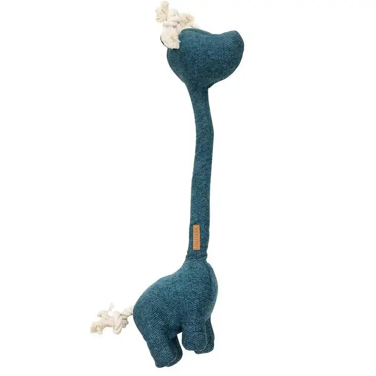 Affaire À Saisir Jouet Chien – Peluche girafe George coloris bleu – 20 x 52 cm