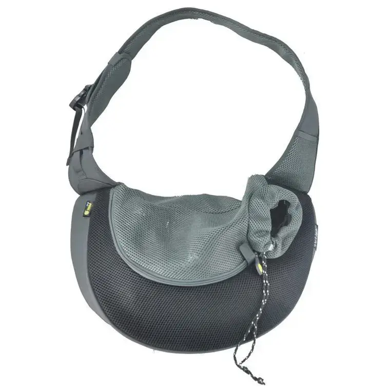 Meilleur Choix Transport– Sarah Crazy Paws Sac de Transport en nylon coloris noir – Taille M