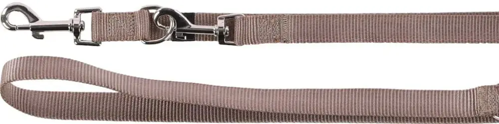 Retour Gratuit Laisse Chien – Flamingo Laisse d&rsquo;entraînement nylon Ziggi Taupe – 200 x 2 x 0,2 cm