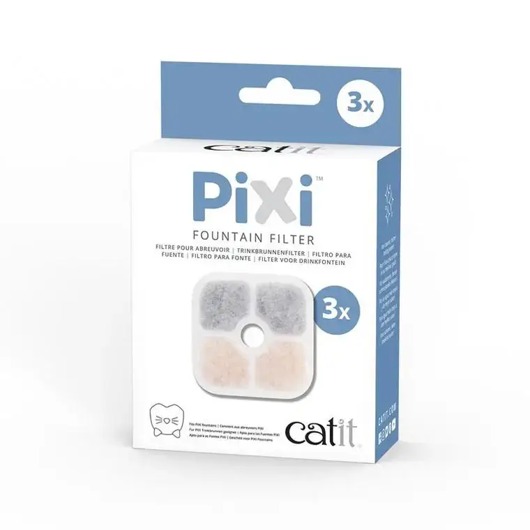 Accessoire Chat – Catit Pixi filtre fontaine – 3 pièces Marque