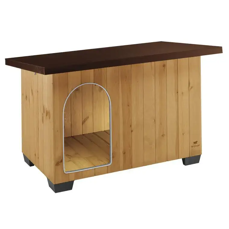 Niche en bois pin nordique coloris marron Baita 60 – 67 x 53 x 55,5 cm Promotion Saisonnière