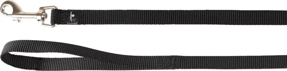 Soldes Laisse Chien – Flamingo Laisse nylon Ziggi Noir – 130 x 1,5 x 0,8 cm