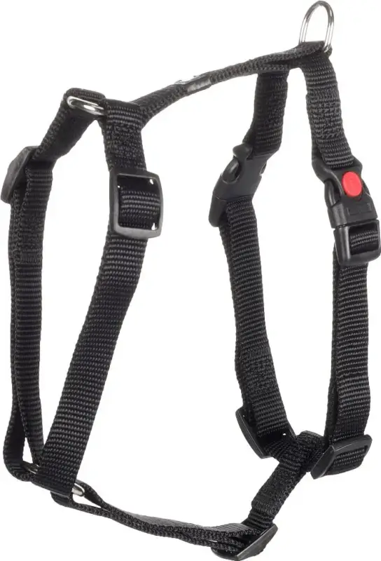 Affaire À Saisir Harnais Chien – Flamingo Harnais H nylon S Noir – 35 / 50 x 1,5 x 0,2 cm
