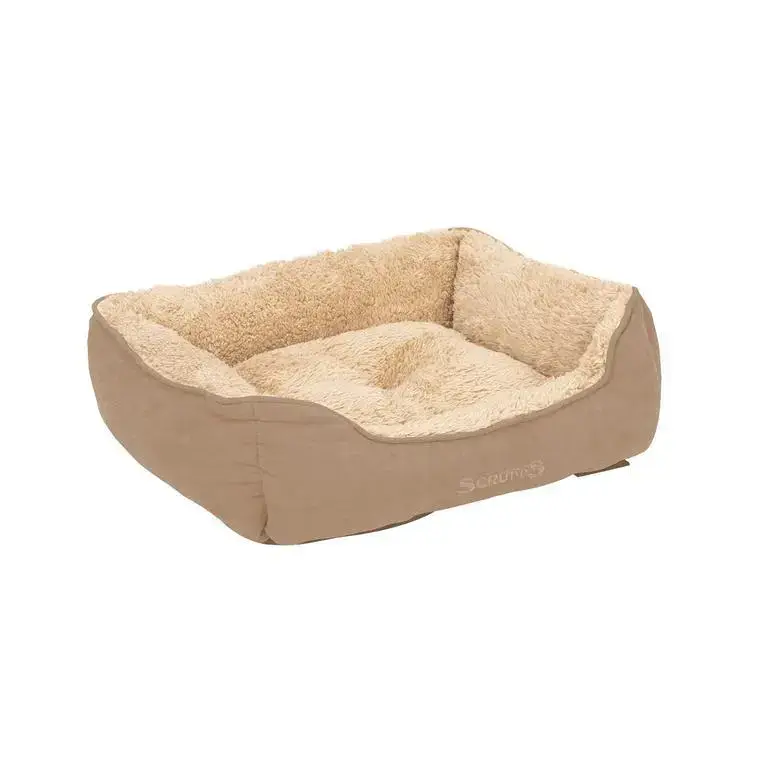 Satisfait Ou Remboursé Couchage Chien – Scruffs Corbeille Cosy Taille XL Marron – 90 x 70 cm