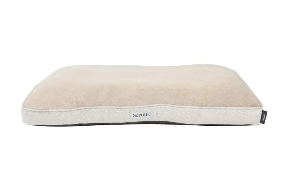 Promotion Scruffs Couchage Chien Coussin Orthopédique Harvard Marron – Taille L 100 x 70 x 12 cm