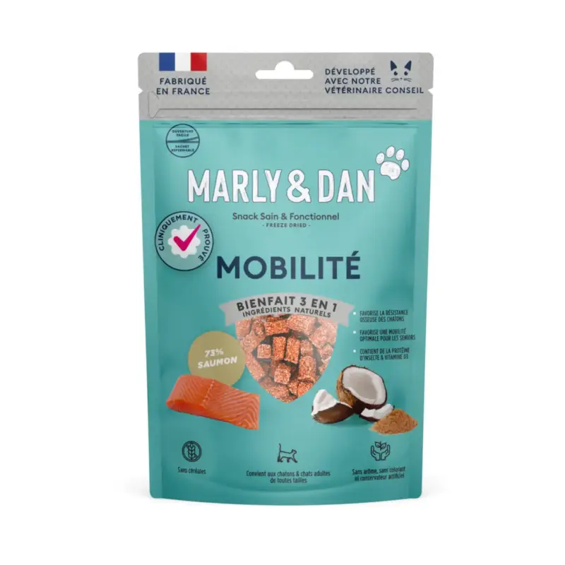 MARLY & DAN Friandise Chat Mobilité – 40 gr Commander Maintenant