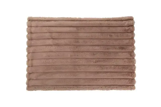Scruffs Plaid Aspen Fausse Fourrure Marron – 110 x 75 cm Bon Marché