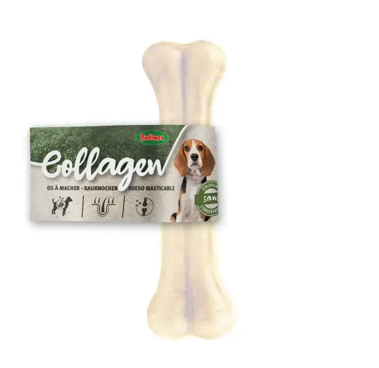 Bubimex Friandise Chien Os de Collagène pressé – 13 cm Bon Marché