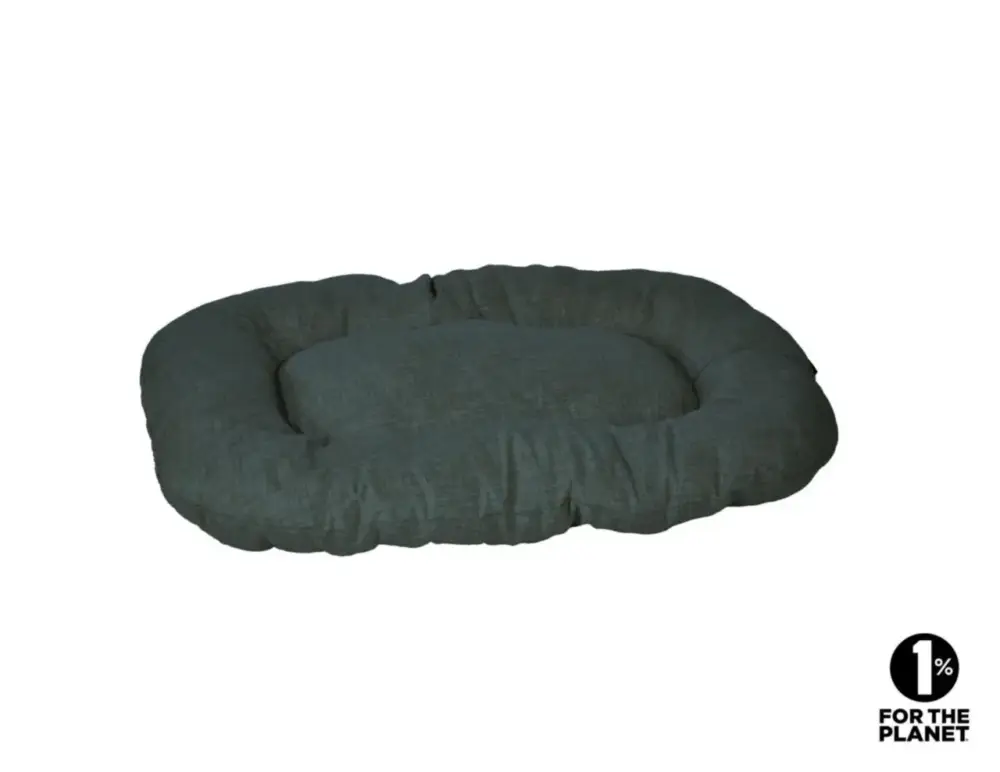 Vadigran Coussin ovale pour chien Adelle gris – 50 x 35 cm Populaire