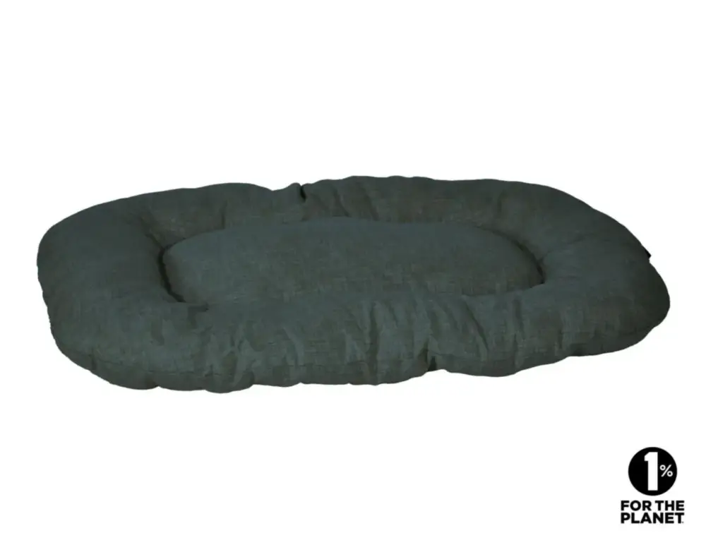Vadigran Coussin ovale pour chien Adelle gris – 80 x 57 cm Populaire