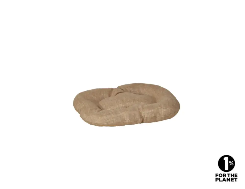 Vadigran Coussin ovale pour chien Adelle beige – 45 x 30 cm Paiement Sécurisé
