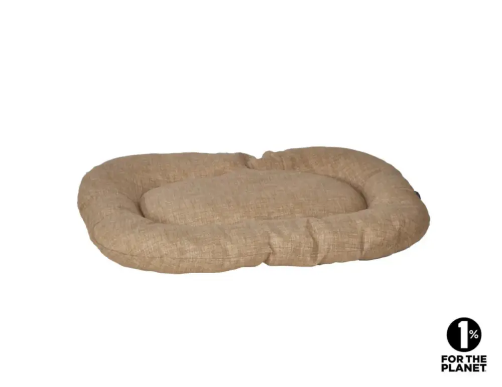 Vadigran Coussin ovale pour chien Adelle beige – 70 x 55 cm Quantité Limitée
