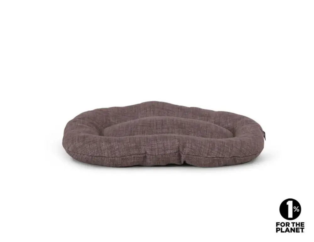 Acheter En Ligne Vadigran Coussin ovale pour chien Adelle brun – 45 x 30 cm