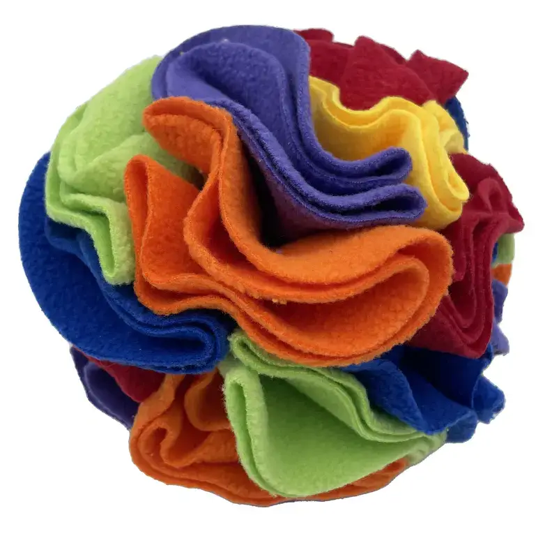 Wouapy Jouet Chien Balle de fouille Multicolore – Ø 14 cm Promotion Saisonnière