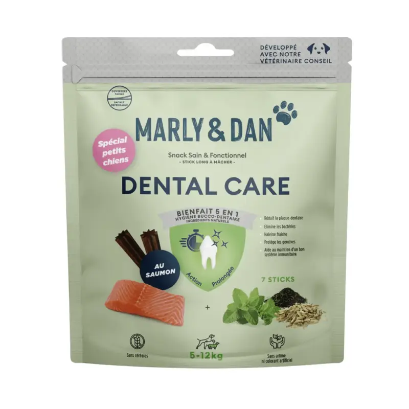 Meilleure Vente Marly & Dan Friandise Chien Dental Care Petits Chiens – 7 sticks