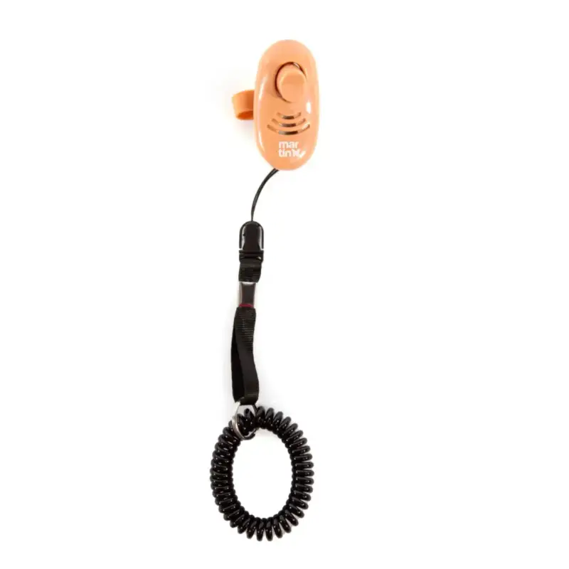 Prix Cassé Martin Sellier Clicker de dressage Chien Bracelet poignet Jaune – 6 x 3,1 x 2,5 cm