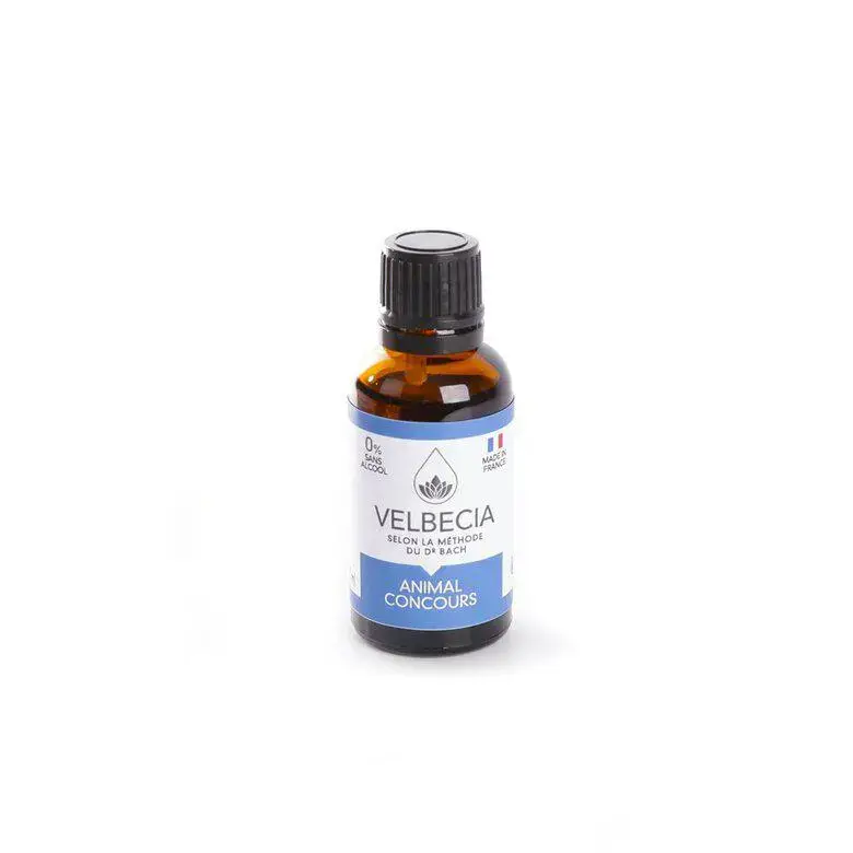 Quantité Limitée Velbecia Martin Sellier Fleurs De Bach Animal Concours Sans Alcool Made In France – 30 ml
