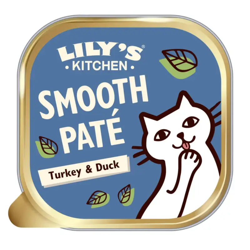 Expédition Rapide Lily’s Kitchen Terrine Chat Dinde Canard – 85 gr